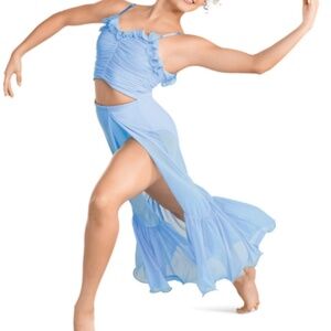Blue Lyrical Costume, 10th House Costume “CAPTIVATE”